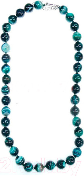 Изображение товара Бусы Wolves Агат 3032 (зеленый)