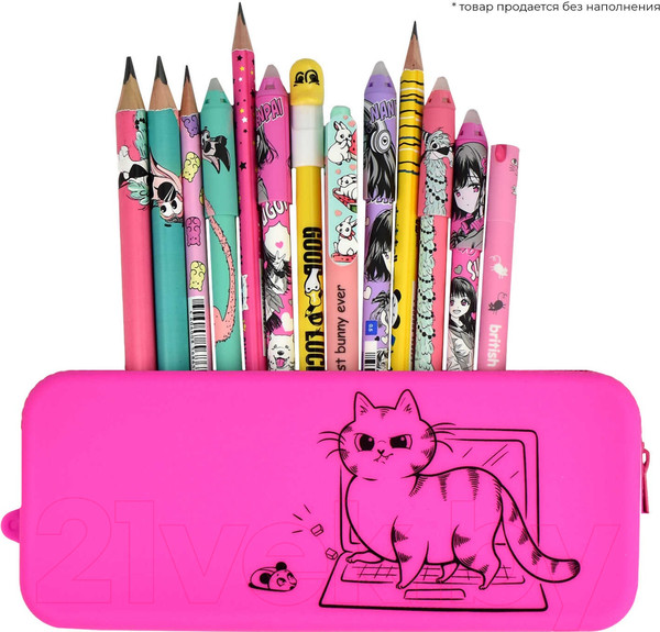 Изображение товара Пенал Феникс+ Коты в соцсетях / 65363