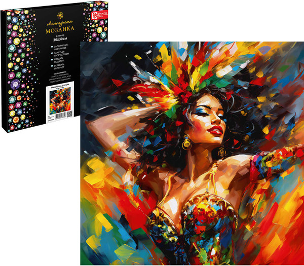 Изображение товара Набор алмазной вышивки Феникс+ Танцующая девушка / 65604