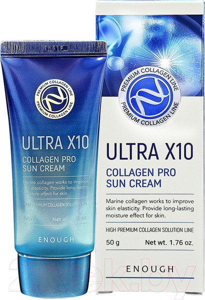 Изображение товара Крем солнцезащитный Enough Ultra X10 Collagen Pro (50мл)