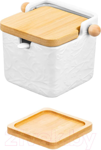 Изображение товара Емкость для хранения Elan Gallery Веточки-цветочки / 950247