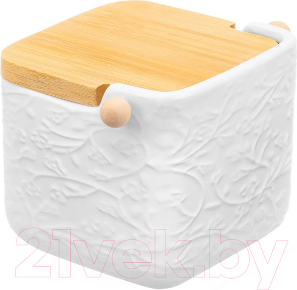 Изображение товара Емкость для хранения Elan Gallery Веточки-цветочки / 950307