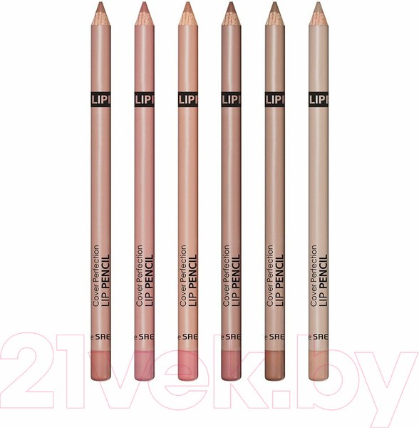 Изображение товара Карандаш для губ The Saem Cover Perfection Lip Pencil 03 Peach