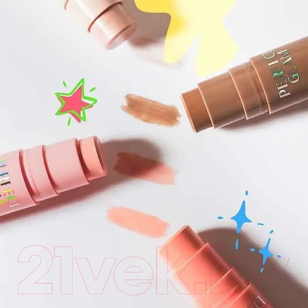 Изображение товара Румяна The Saem Perfect Glam Stick Blusher WH01 Aurora Wave