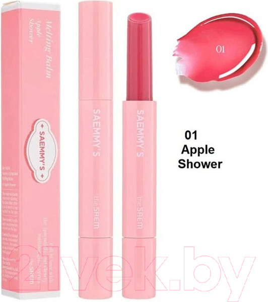 Изображение товара Бальзам для губ The Saem Saemmy's Syrup Shot Melting Balm 01 Apple Shower