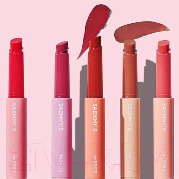 Изображение товара Бальзам для губ The Saem Saemmy's Syrup Shot Melting Balm 03 Nougat Peanut