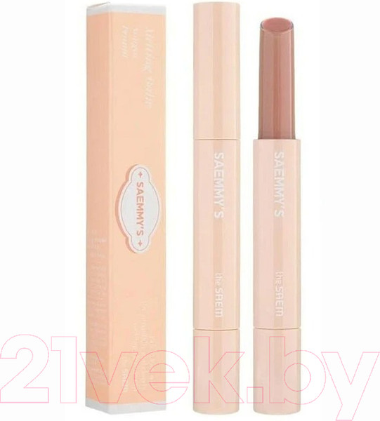 Изображение товара Бальзам для губ The Saem Saemmy's Syrup Shot Melting Balm 03 Nougat Peanut