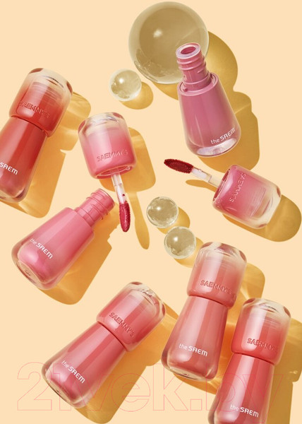 Изображение товара Тинт для губ The Saem Saemmy's Ade Shot Tint 02 Peach Oolong