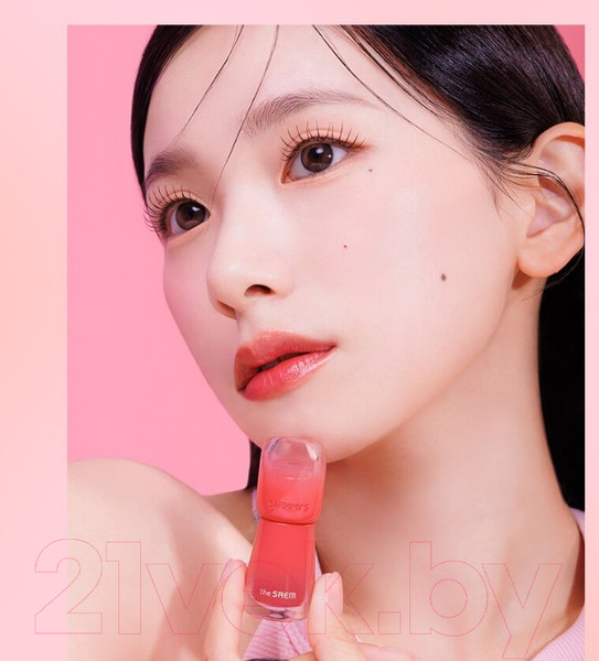 Изображение товара Тинт для губ The Saem Saemmy's Ade Shot Tint 02 Peach Oolong