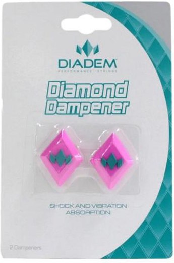 Изображение товара Виброгаситель для теннисной ракетки Diadem Diamond Dampener / DD-2-PK/PK (2шт, розовый)
