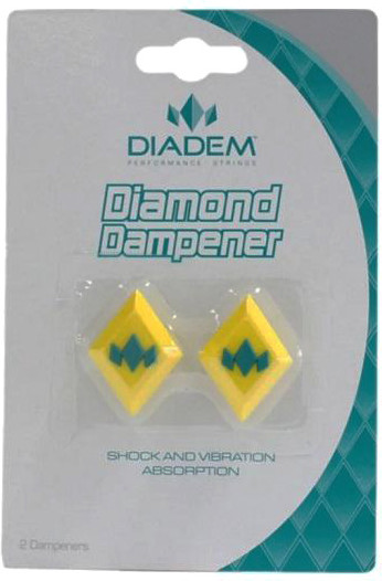 Изображение товара Виброгаситель для теннисной ракетки Diadem Diamond Dampener / DD-2-YL/YL (2шт, желтый)
