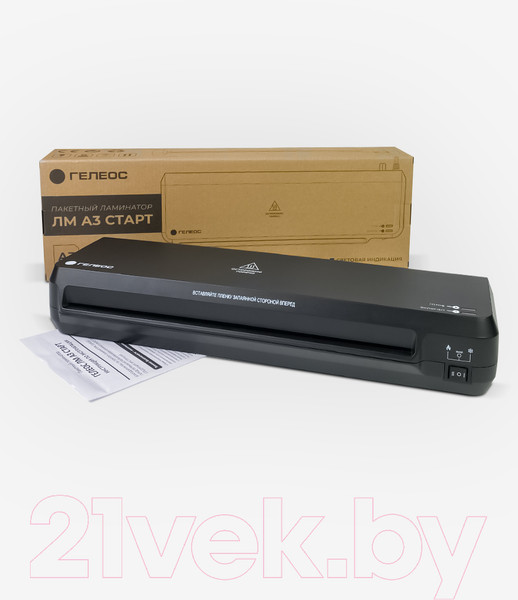 Изображение товара Ламинатор Гелеос Старт ЛМ A3 / ЛМ-А3С