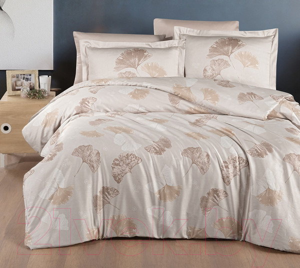 Изображение товара Комплект постельного белья DO&CO Sofira / 12171 (бежевый)