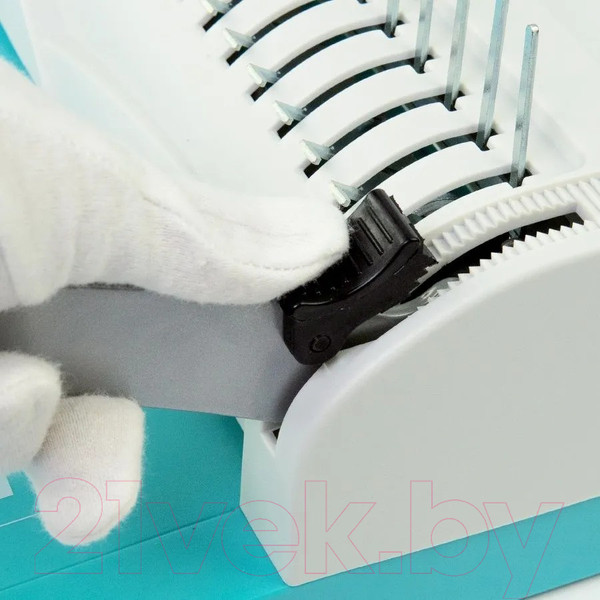 Изображение товара Брошюровщик Гелеос БП-13+ / БП13пбб (бирюзовый/белый)