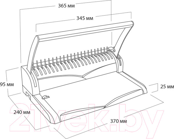 Изображение товара Брошюровщик Гелеос БП-13+ / БП13пск (коричневый)