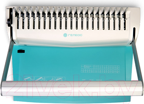 Изображение товара Брошюровщик Гелеос БП-16 / БП16пбб (бирюзовый/белый)