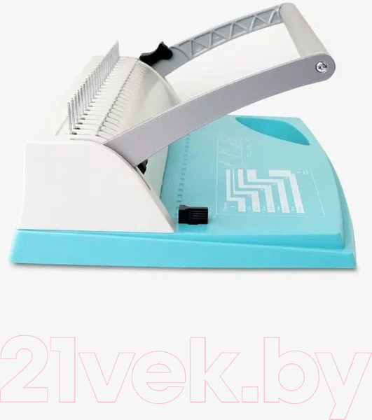 Изображение товара Брошюровщик Гелеос БП-9+ / БП9пбб (бирюзовый/белый)