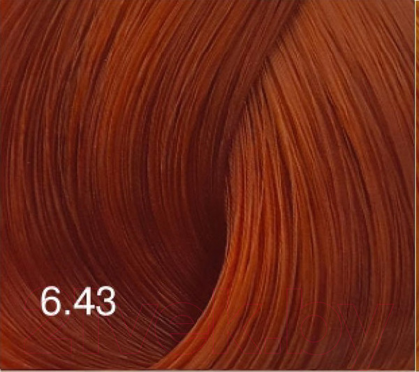 Изображение товара Крем-краска для волос Bouticle Expert Color 6/43 (100мл, темно-русый медно-золотистый)