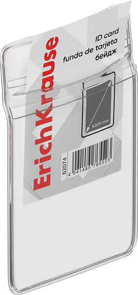 Изображение товара Набор бейджей Erich Krause 62074 (20шт, прозрачный)