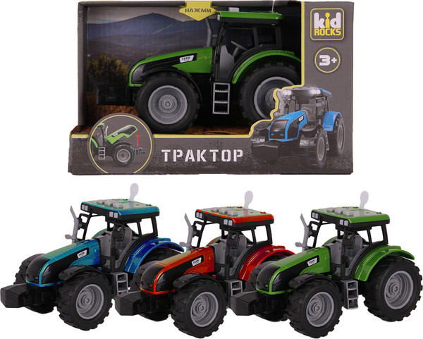 Изображение товара Трактор игрушечный Kid Rocks YK-2123