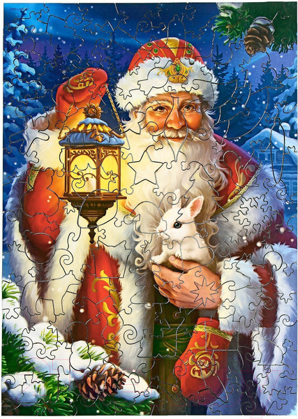 Изображение товара Пазл Лесная мастерская Волшебство Нового года / 9022051