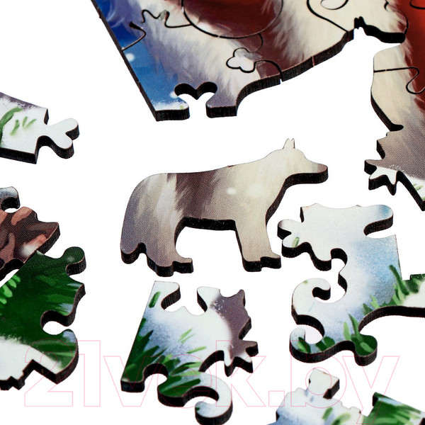 Изображение товара Пазл Лесная мастерская Волшебство Нового года / 9022051