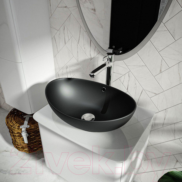 Изображение товара Умывальник Teymi Lori 60 / T50497 (черный матовый)