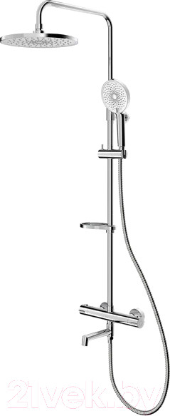 Изображение товара Душевая система со смесителем Milardo Ideal Spa ILSSBTHM06