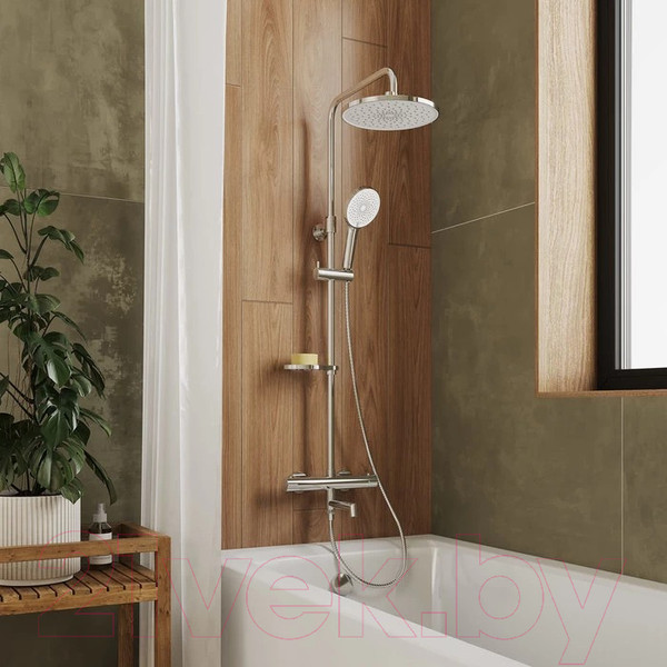 Изображение товара Душевая система со смесителем Milardo Ideal Spa ILSSBTHM06