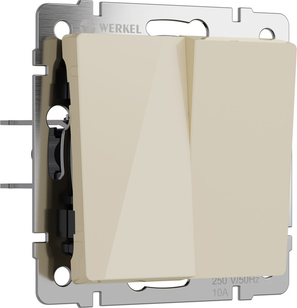 Изображение товара Выключатель Werkel W1122043 (айвори акрил)