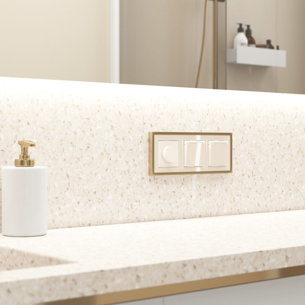 Изображение товара Розетка Werkel W1171243 (айвори акрил)