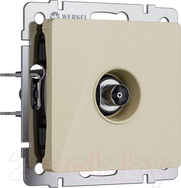 Изображение товара Розетка Werkel W1183043 (айвори акрил)