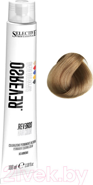 Изображение товара Крем-краска для волос Selective Professional Reverso Superfood 8.23 / 89823 (100мл, светлый блондин бежевый)