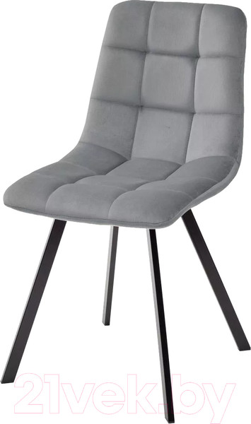 Изображение товара Стул M-City Ричи / 688M05749 (H-14 серый велюр/черный)