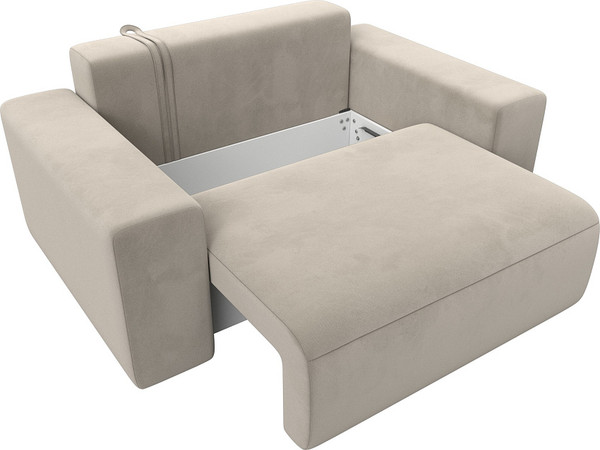 Изображение товара Кресло-кровать Лига Диванов Лига-036 / 121279 (микровельвет бежевый)