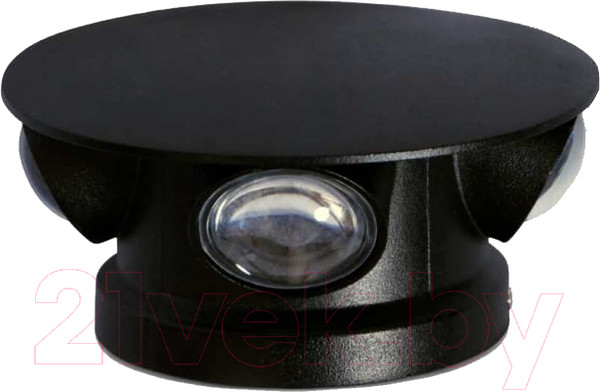 Изображение товара Бра уличное INhome RING-6B 6Вт 3000К IP54 / 4690612051925 (черный)