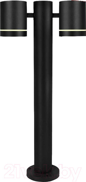 Изображение товара Светильник уличный INhome P600R-ЦИЛИНДР-2GX53-NL-BL / 4690612052939 (черный)