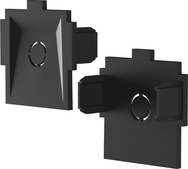 Изображение товара Комплект заглушек для шинопровода Maytoni Accessories for Tracks Radity TRA084EC-12B