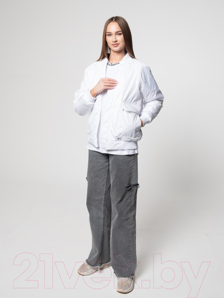Изображение товара Куртка MT.Style №29 Bomber (2XL, белый)