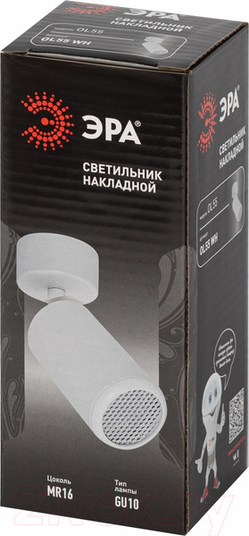 Изображение товара Спот ЭРА OL55 WH MR16 GU10 / Б0061883