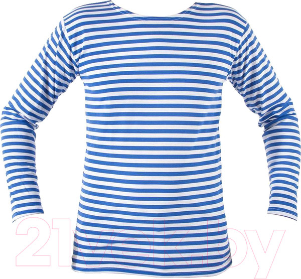 Изображение товара Лонгслив Helios Кулирка голубая полоса T-HS-T-56 (р.56)