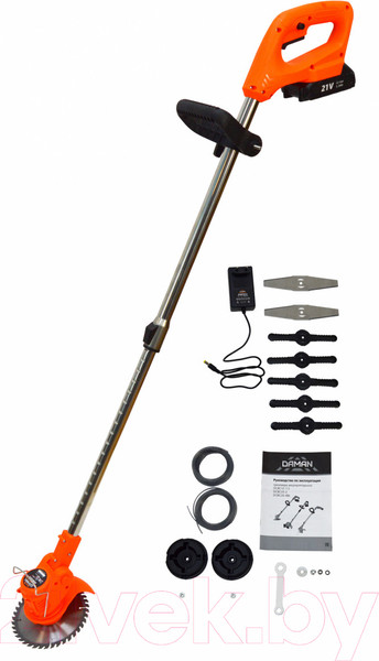 Изображение товара Триммер аккумуляторный Daman DCBC20-2