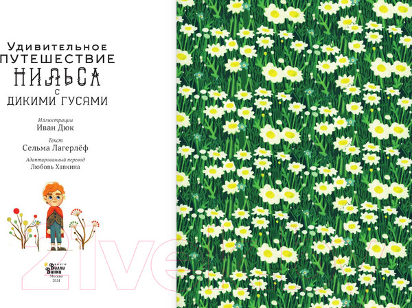 Изображение товара Книга АСТ Удивительное путешествие Нильса с дикими гусями / 9785171577766 (Лагерлеф С.)