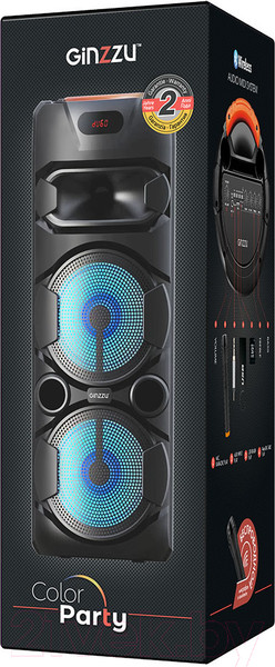 Изображение товара Портативная колонка Ginzzu GM-237