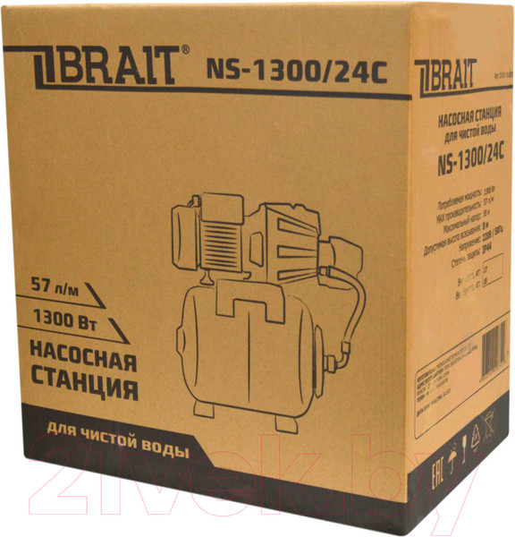 Изображение товара Насосная станция Brait NS-1300/24C