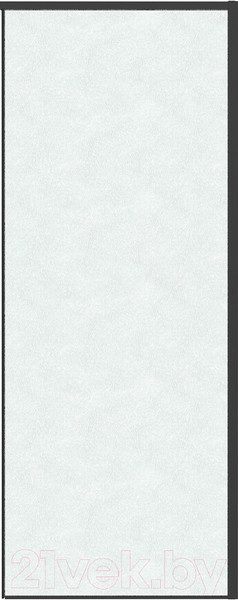 Изображение товара Душевая стенка Grossman Galaxy 90x195 / 200.K33.01.90.21.02 (черный матовый/стекло шиншилла)