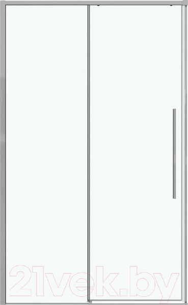 Изображение товара Душевая дверь Grossman Galaxy 100.K33.01.100.10.00 100x195 (хром/стекло прозрачное)