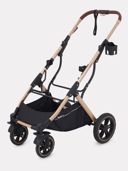 Изображение товара Детская универсальная коляска Rant Basic Pulsar Gold 2 в 1 / RA160  (Grey)