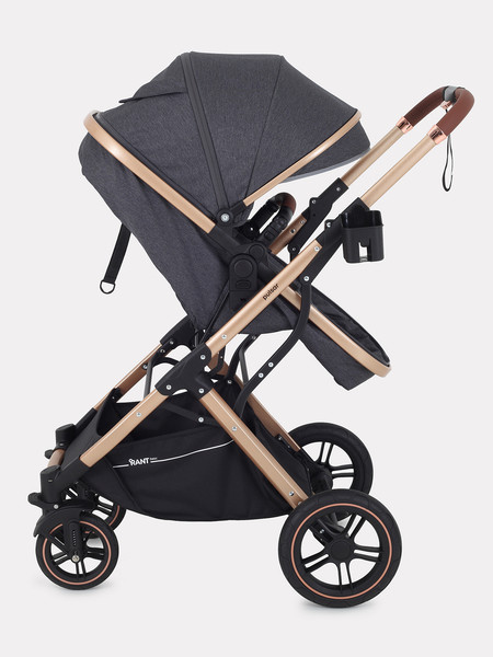 Изображение товара Детская универсальная коляска Rant Basic Pulsar Gold 2 в 1 / RA160  (Grey)