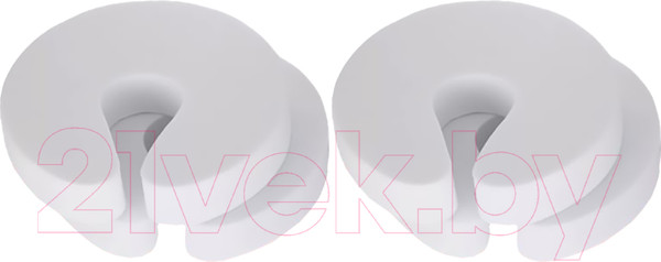 Изображение товара Дверной стоппер Feedo 245202 (4шт, белый)